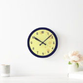 Moon Clock Ronde Klok (Huis)