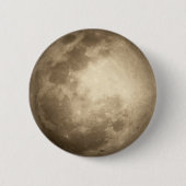 Moon Closer Uitzicht Pin Button (Voorkant)