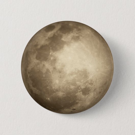 Moon Closer Uitzicht Pin Button (Voorkant)