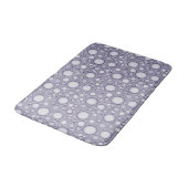 Moon Crater Paars Pattern Bath Mat (Gekanteld)