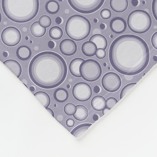 Moon Crater Pattern Fleece Blanket (Hoek)