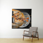 Moon Creature Tapestry Wandkleed (In Situ (horizontaal))