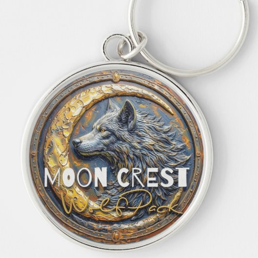 Moon Crest Pack Premium Sleutelhanger (Voorkant)