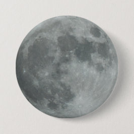 Moon Crisp Dark Sky, volledige ronde Button 7,6 Cm