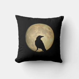 Moon Crow Kussen