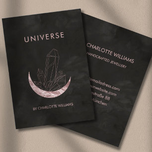 Moon Crystal Energy Healer-Visitekaartje Visitekaartje