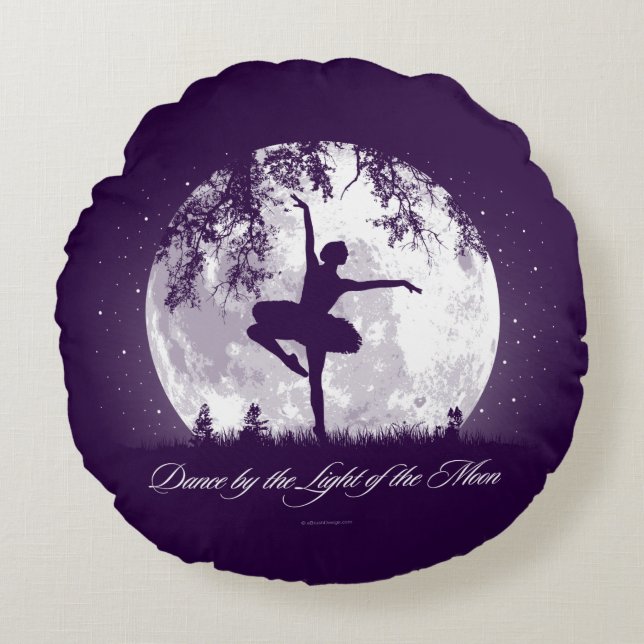 Moon Dance Round Coussin (Devant)