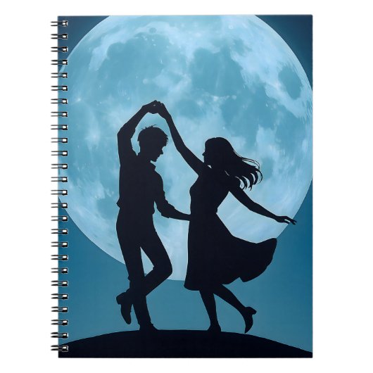 Moon Design Notebook Notitieboek (Voorkant)