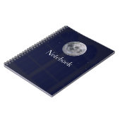 Moon design Notebook Notitieboek (Linkerzijde)