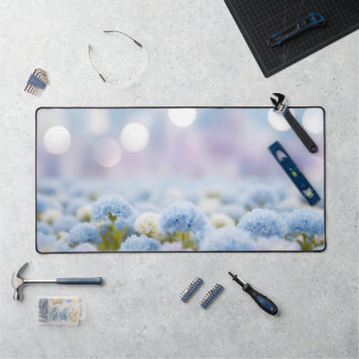 Moon Desk Mat - Phases lunaires esthétiques, Plein