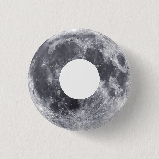 Moon Donut Ronde Button 3,2 Cm (Voorkant)