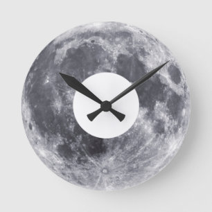 Moon Donut Ronde Klok