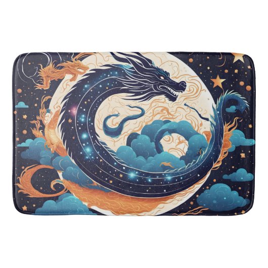 moon dragon bath mat (Voorkant)