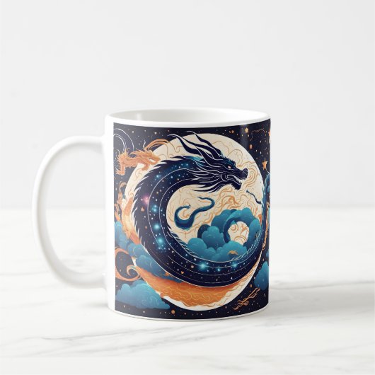 moon dragon coffee mug (Gauche)