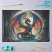 Moon Dragon Tissuepapier (Craft)