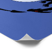 Moon Dragons Imaginaire Design Poster (Coin)