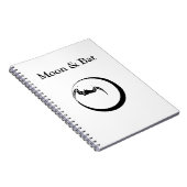 Moon en bat notitieboek (Rechterzijde)