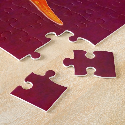 Moon en Leaf Puzzle Legpuzzel (Zijkant)