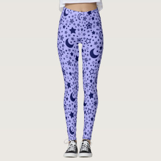 Moon en Stars Leggings voor vrouwen