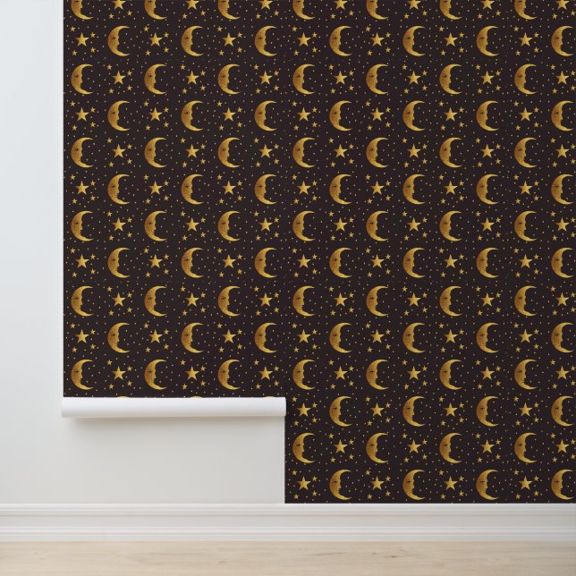 Moon en sterren behang (Applicatie)