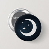 Moon en sterren / Button (Voorkant /achterkant)