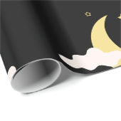 Moon en sterren cadeaupapier (Rol Hoek)