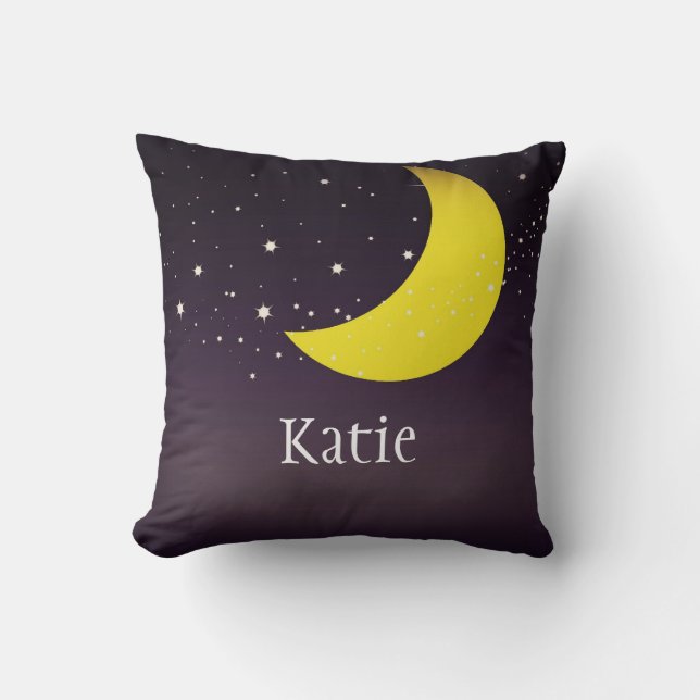 Moon en sterren kussen (Voorkant)