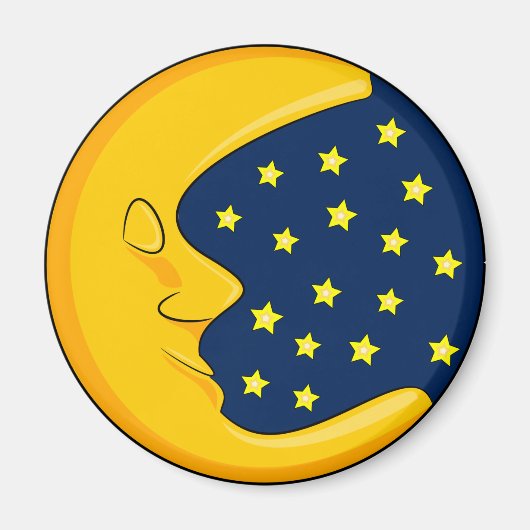 Moon en sterren magneet (Voorkant)