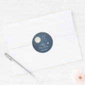 Moon Envelope zegel sticker Baby shower Ruimte (Envelop)