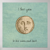 Moon Face Poster (Voorkant)