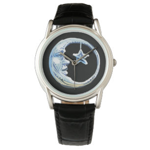 Moon Face Watch Horloge