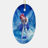 Moon Fairy Keramisch Ornament (Rechts)