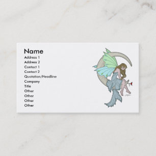 Moon Fairy Profile Card Visitekaartje