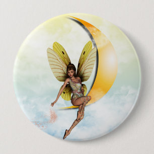 Moon Fairy Ronde Button 4,0 Cm
