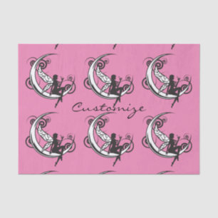 Moon Fairy Silhouette Thunder_Cove Tissuepapier