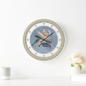 Moon Fairy Silver Star-klok Grote Klok (Huis)