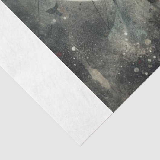 Moon Fairy Tissuepapier (Detail)