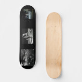 MOON FAKE Skateboard, 7¾" Deck Skateboard (Voorkant)
