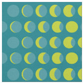 Moon Fases midden eeuw Modern Stof (Close Up)