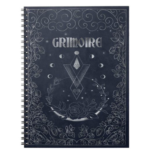 Moon fasgrimoire notitieboek (Voorkant)