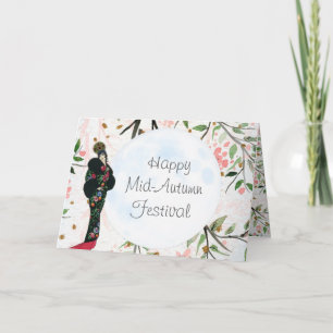 Moon Festival Chinese herfst Festival Greep Kaart