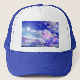 Moon Flower Trucker Pet