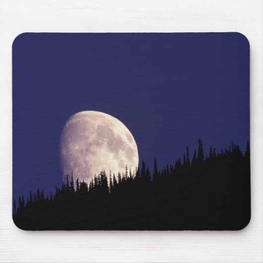 Moon & Forest | Nationaal park Glacier Montana Muismat (Voorkant)