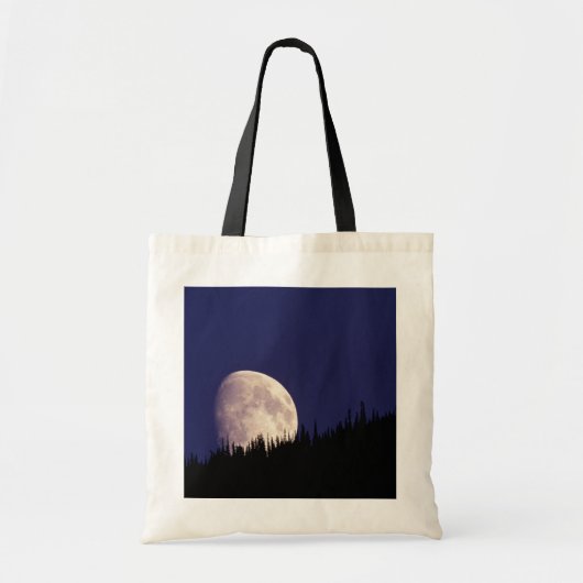 Moon & Forest | Nationaal park Glacier Montana Tote Bag (Voorkant)