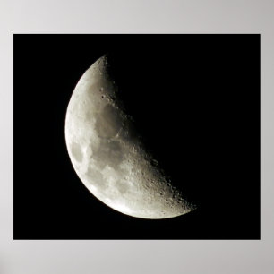 Moon fotografie poster