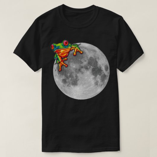 Moon Frog T-shirt (Design voorkant)