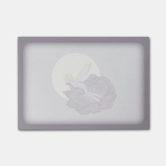 Moon Gazing Paars Flower Fairy Evening Sky Post-it® Notes