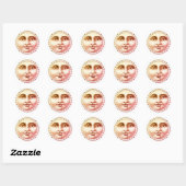 Moon Gezicht En Sterren Gift Seal Sticker (Vel)