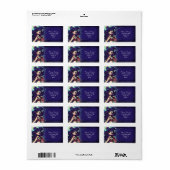 Moon Glow Fairy Fantasy Kunst Etiket (Full Sheet)