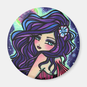Moon Glow Fairy Fantasy Mermaid Magneet